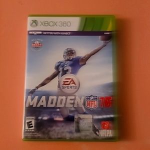 XBOX 360 Madden 16 in original box